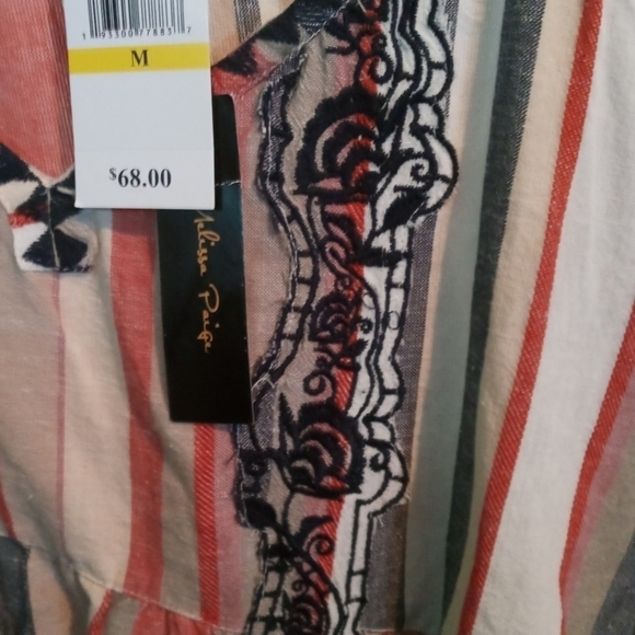 Melissa Paige Linen Blend Shirt - Picture 4 of 7